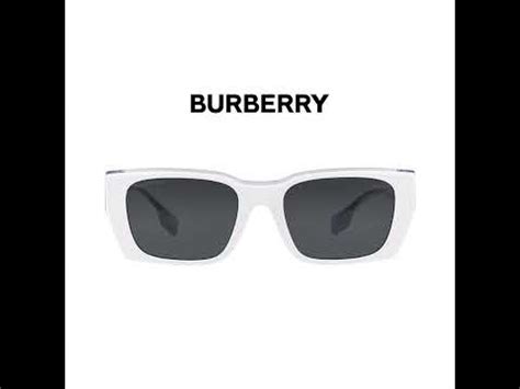 burberry big b sunglasses|Burberry white reflective sunglasses.